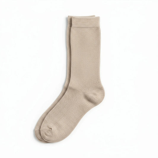 Ribbed Cotton Socks