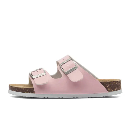 Maibulun Leather Arizona Sandals – Pink