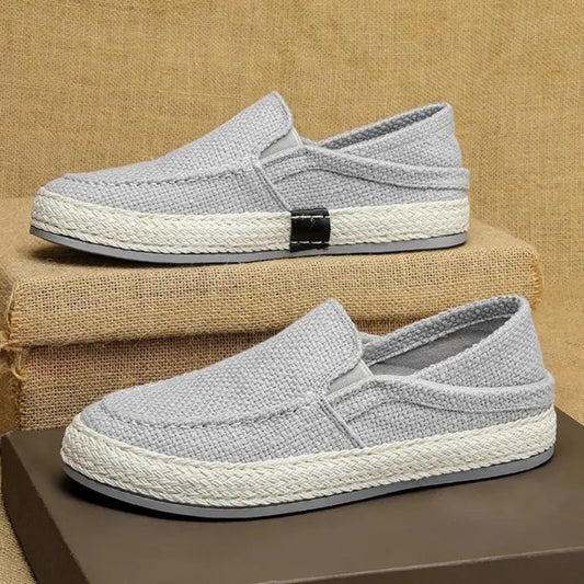 Sapato Loafer Furore - Cinza Claro