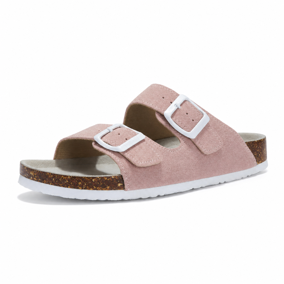 Maibulun Suede Arizona Sandals – Pink
