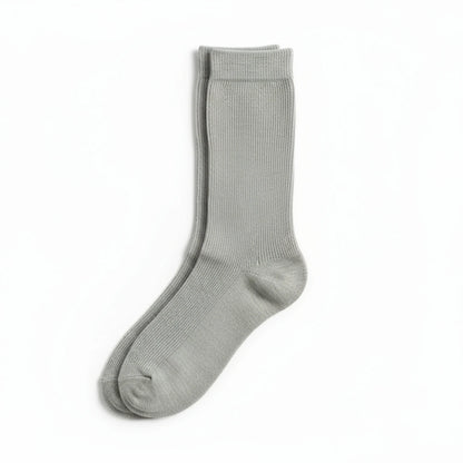 Ribbed Cotton Socks