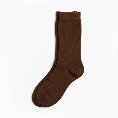 Ribbed Cotton Socks