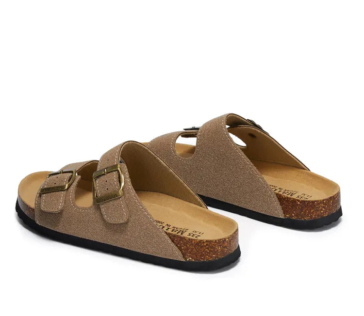 Maibulun Suede Arizona Sandals – Sand