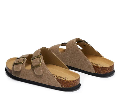 Maibulun Suede Arizona Sandals – Sand