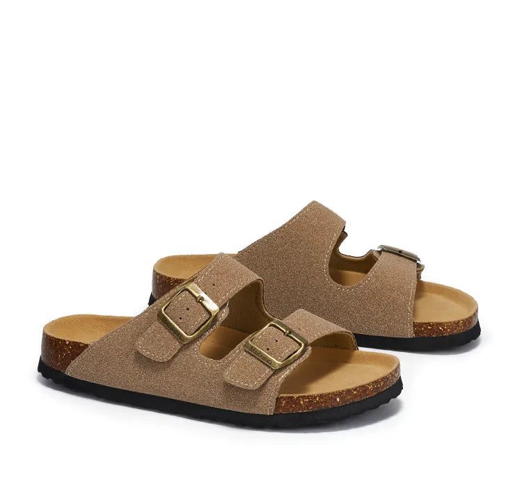 Maibulun Suede Arizona Sandals – Sand