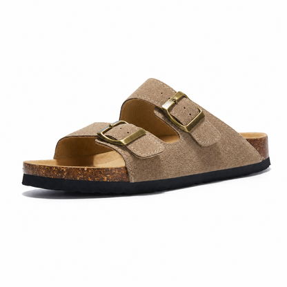 Maibulun Suede Arizona Sandals – Sand