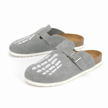 Skeleton Clogs - Gray