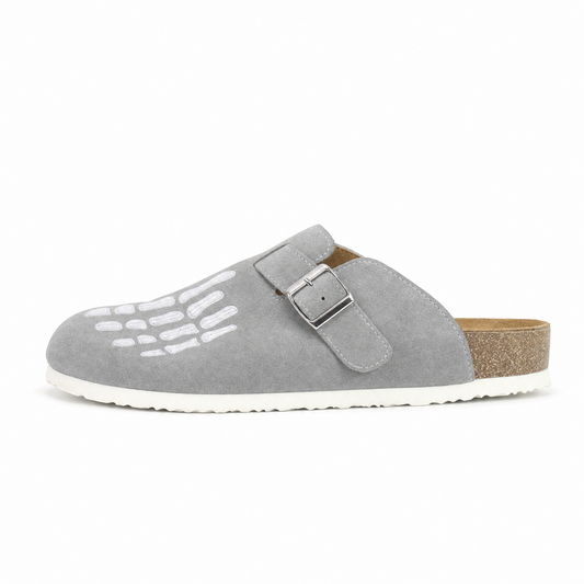 Skeleton Clogs - Gray