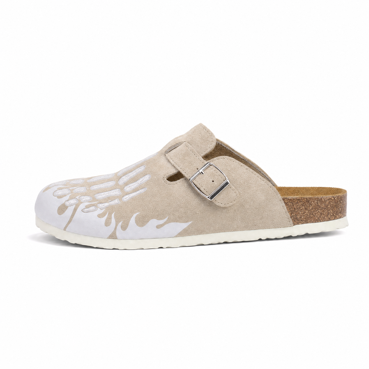Skeleton Clogs - Taupe